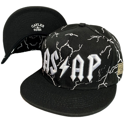 Cayler & Sons ASAP Mob SnapBack Hat One Size Rocky Ant Ferg Nast Lightning Bolt