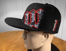 World Industries Skateboarding 6-Panel Mid-Profile Snapback Hat NWOT 