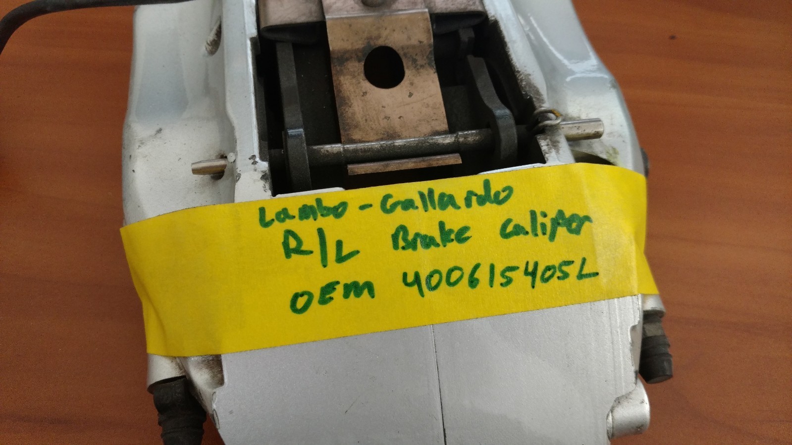 LAMBORGHINI GALLARDO REAR LEFT BRAKE CALIPER OEM 400615405L 