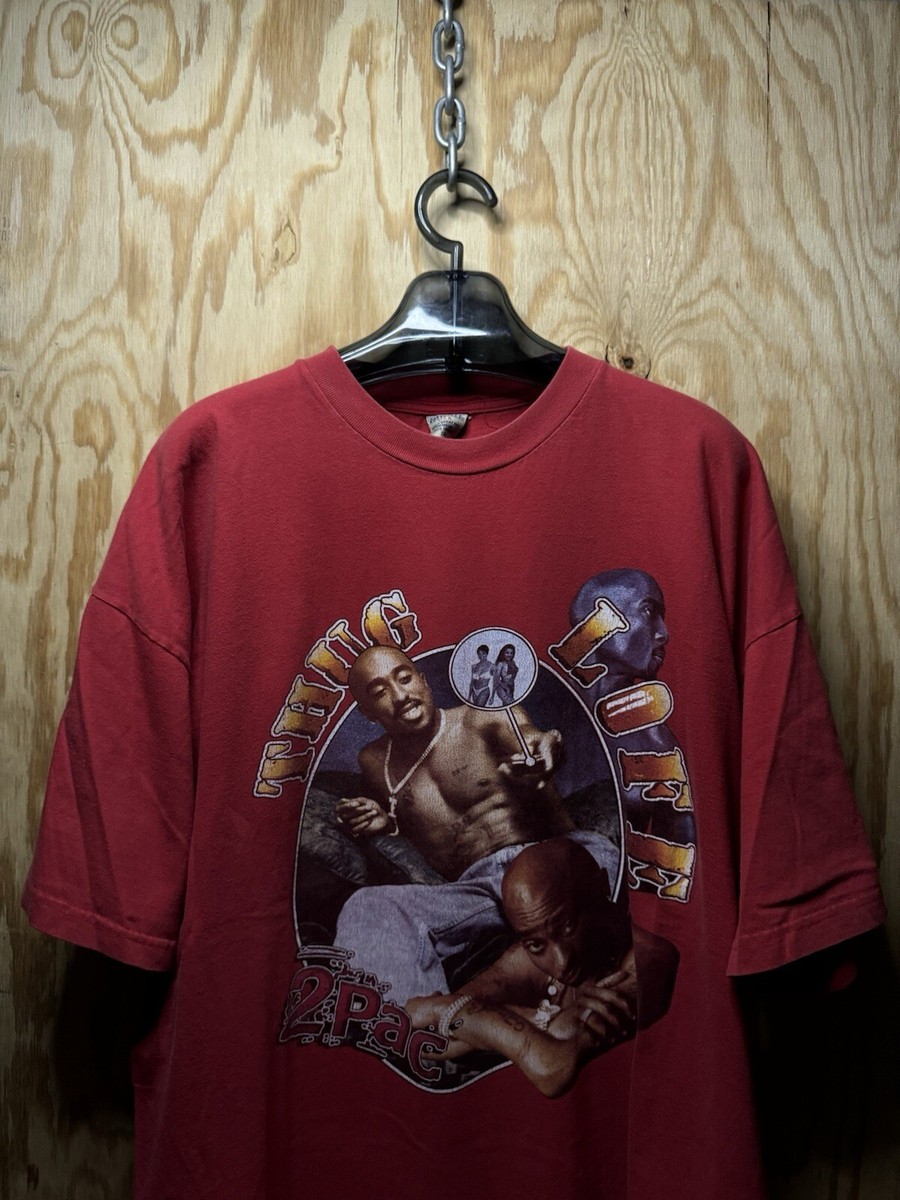 Vintage 90's Tupac T shirt rare hip hop rap tee XXL snoop Vintage 90's Tupac T shirt rare hip hop rap tee XXL snoop