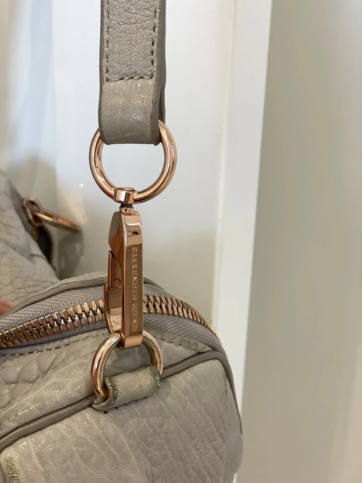 Alexander Wang Grey Rocco bag (studded bowling bag) - Image 4 of 4