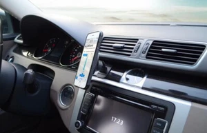 Magnetic Car Dashboard Support de téléphone Rotation de support pour iPhone Galaxy