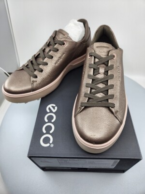 [NEW]ECCO Women's Golf Tray Shoes/108303-01375/ Warm Grey/Choose Size
