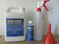 Pro One Fabric & Carpet Protector/Stain Proofing -1 gallon + Sudsless Cleaner