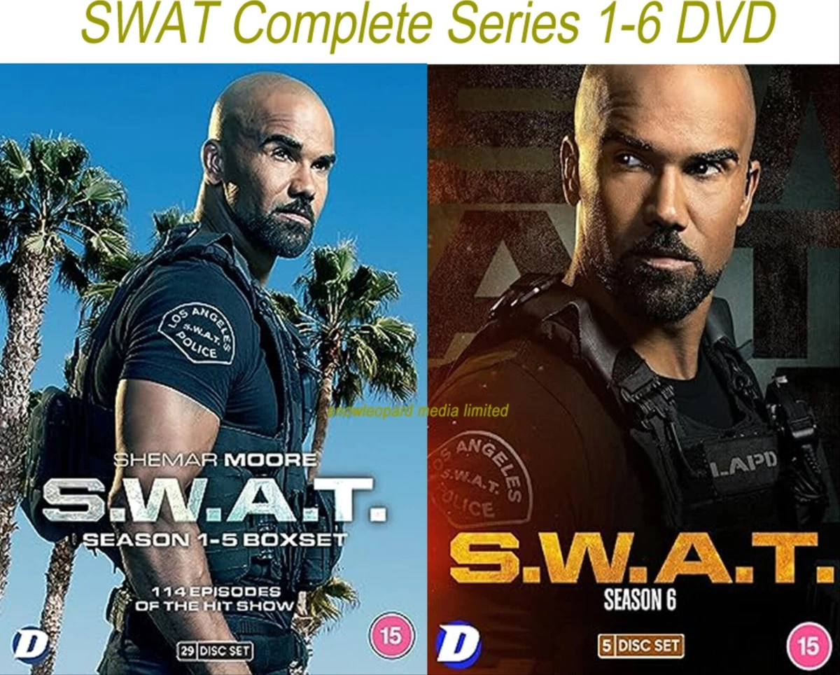 SWAT Complete Series 1 6 DVD Collection Season 1 2 3 4 5 S.W.A.T
