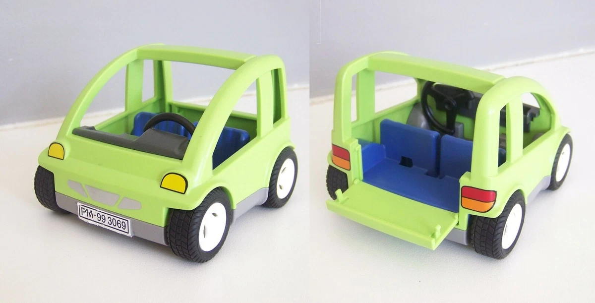 Playmobil green store car