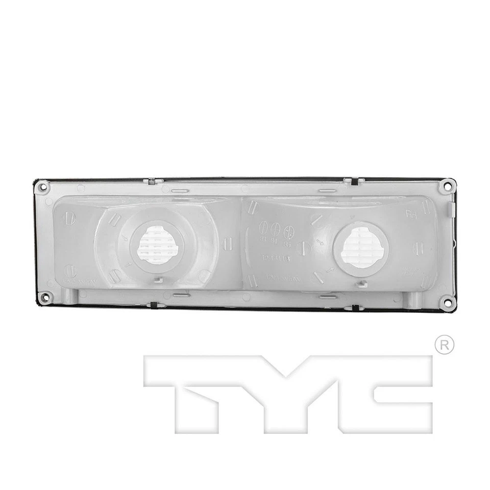 Conjunto de luz de estacionamiento/señal de giro delantera TYC 2x para Chevrolet C1500 1988-1989 Foto 2 de 4
