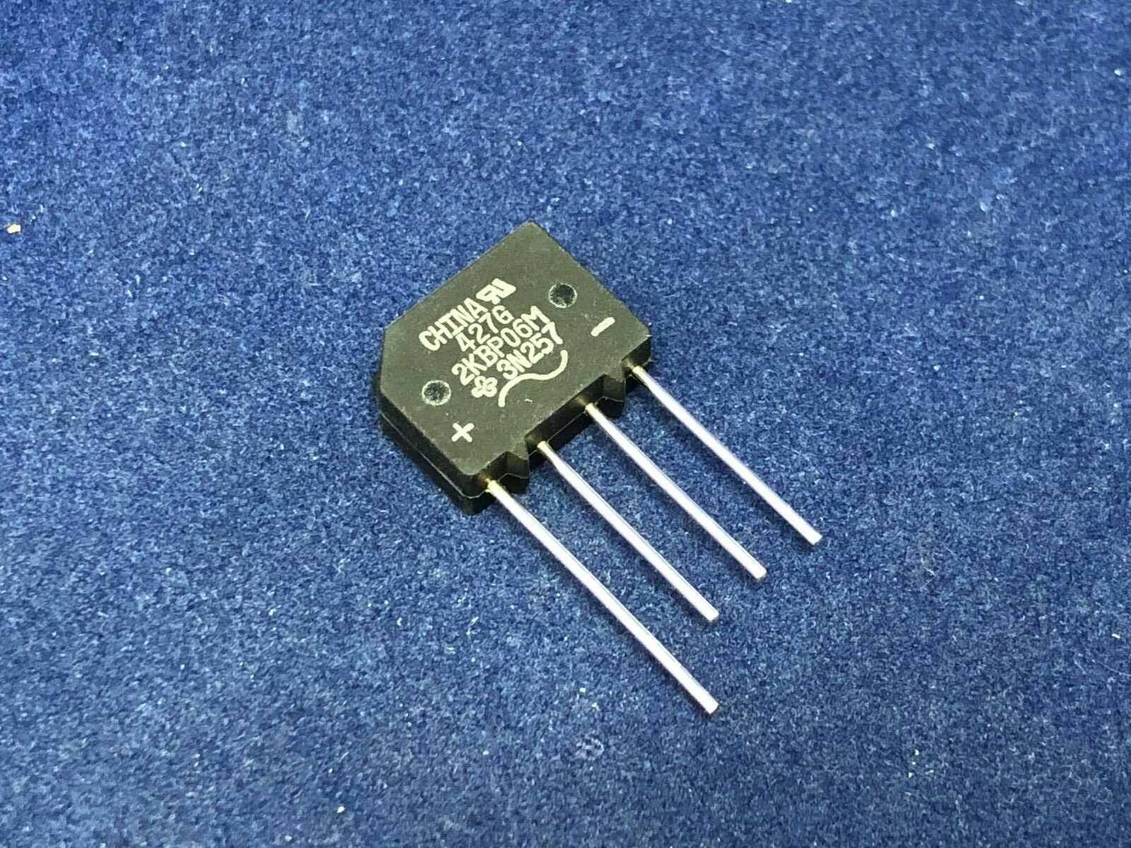 3N257-E4/51, Vishay Bridge Rectifier, 2A 600V, 4-Pin KBPM | eBay