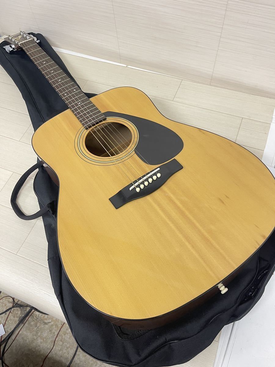 Acoustic Guitar Yamaha FG-401 Natural Color with Black Soft Acoustic Guitar Yamaha FG-401 Natural Color with Black Soft