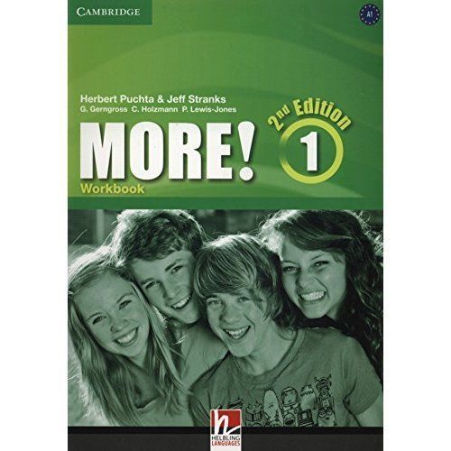 More! Level 1 Workbook Puchta EFL Paperback Cambridge-Helbling 9781107681354 2e