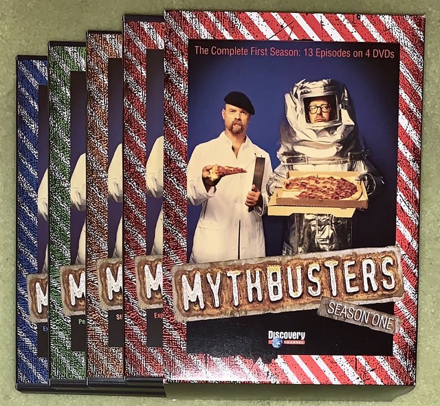 mythbusters complete set