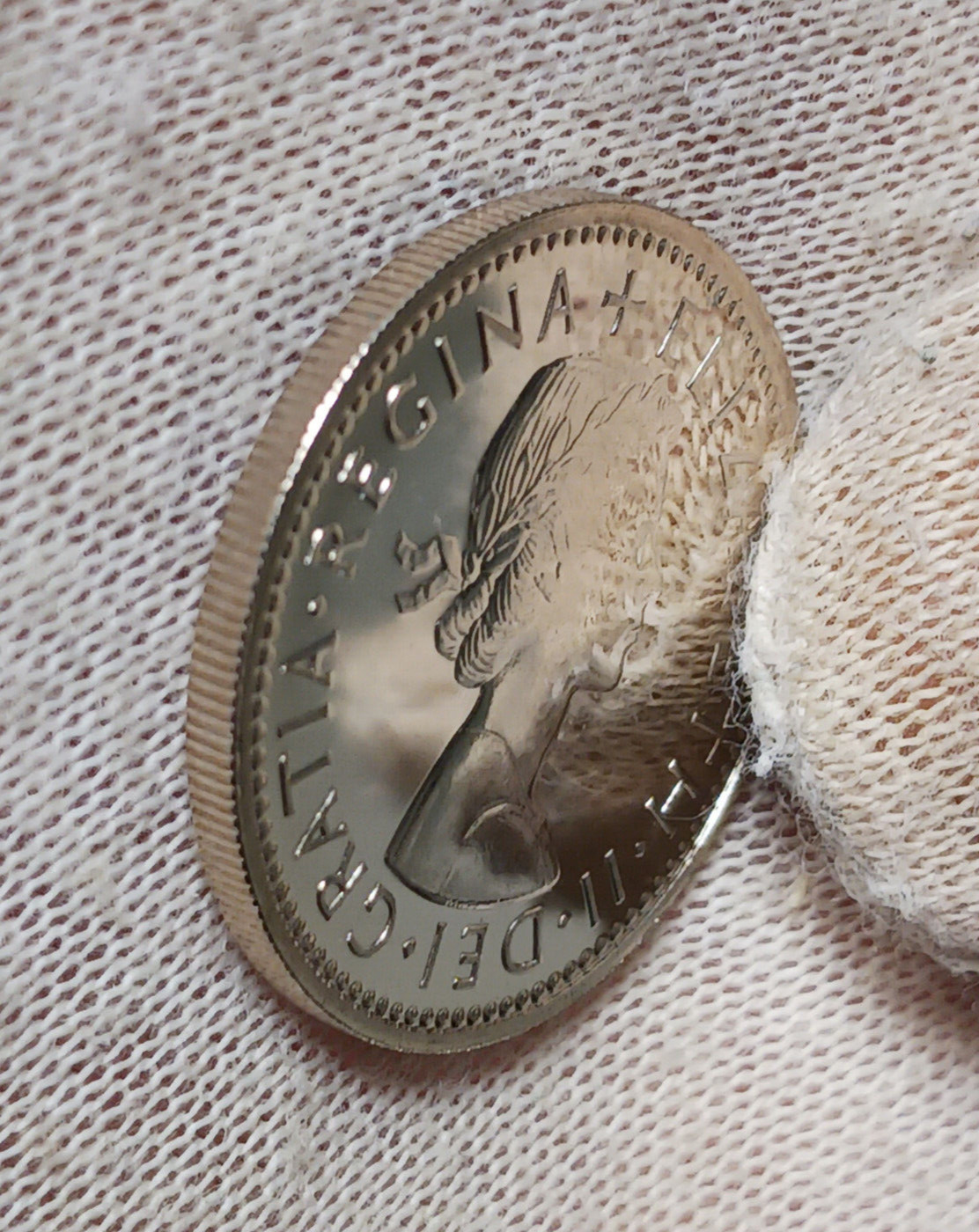 1x 1970 Great Britain One Shilling Proof - Scottish Crest - Elizabeth II