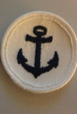 DDR NVA Aufn&auml;her Marine Wei&szlig;