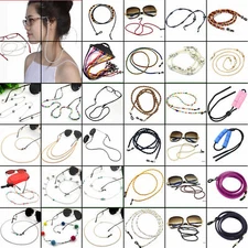 10 Piece Beaded Cord Holder Neck Lanyard Eyeglass Glasses Strap Sunglasses Chain