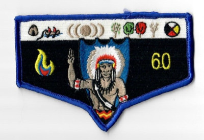 Boy Scout OA 60 Aina Topa Hutsi Lodge Flap S19