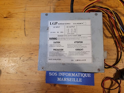 Bloc Alimentation Serveur LGP LSA-0224CN 200W 4A - Photo 2/7