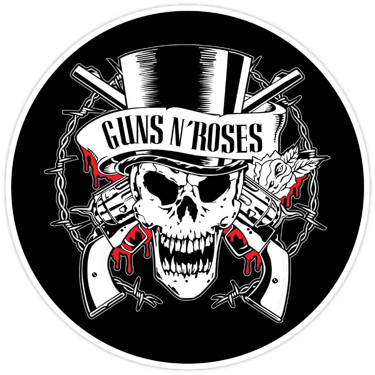 GUNS N ROSES Sticker Decal *2 SIZES* Vinyl Bumper Window Wall | eBay
