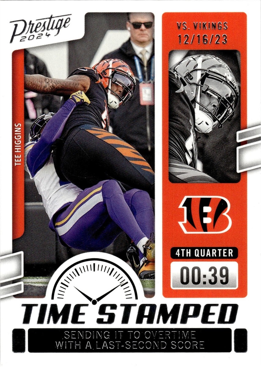 2024 Panini Prestige - Time Stamped Tee Higgins #TS-THS for sale