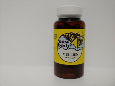 Mullein by New Body Products contains no fillers, binders, additives