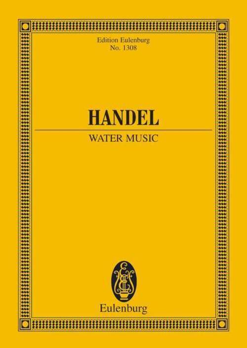 Wassermusik | Orchester. Studienpartitur., Eulenburg Studienpartituren | Händel - Georg Friedrich Händel