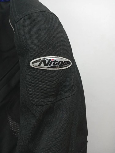 Nitro Racing Motorcycle Jacket Men Size XS Technical Advantage Armour Padded - Picture 12 of 12