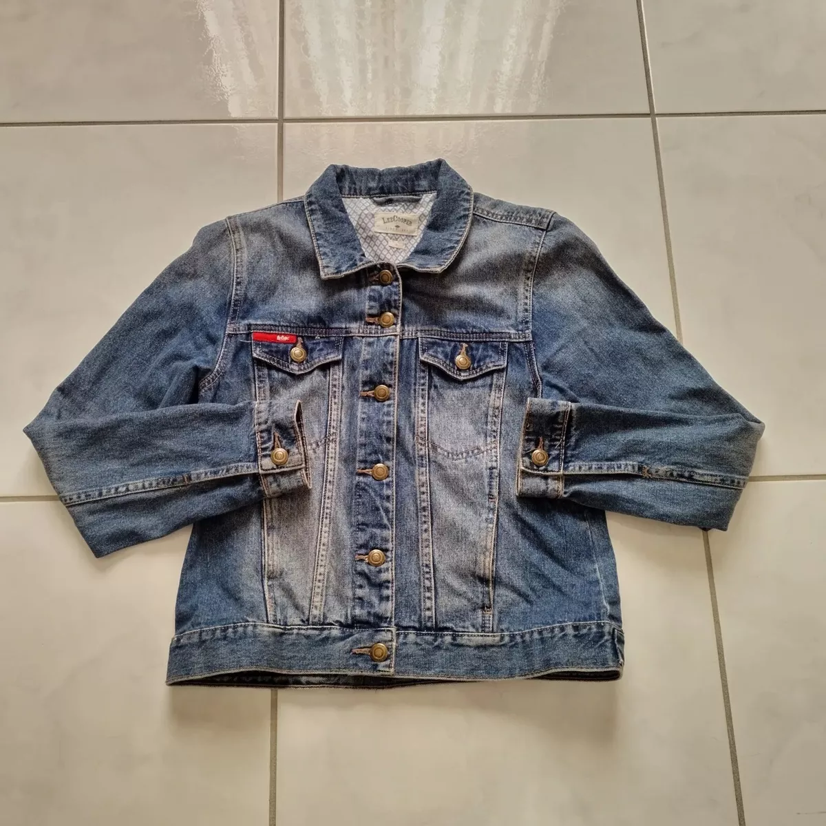 Lee cooper cheap denim jacket womens