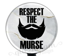 Murse Badge Holder Reel, Sarcasm Badge Reel, Nurse Murse Badge - GG6033