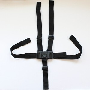 NEW Graco Blossom High Chair Replacement Safety Straps Harness Buckle Black