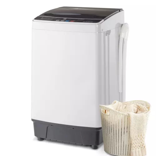 ZOKOP Home 17.6lbs Capacity Full Auto Washing Machine Spinner Dry Washer