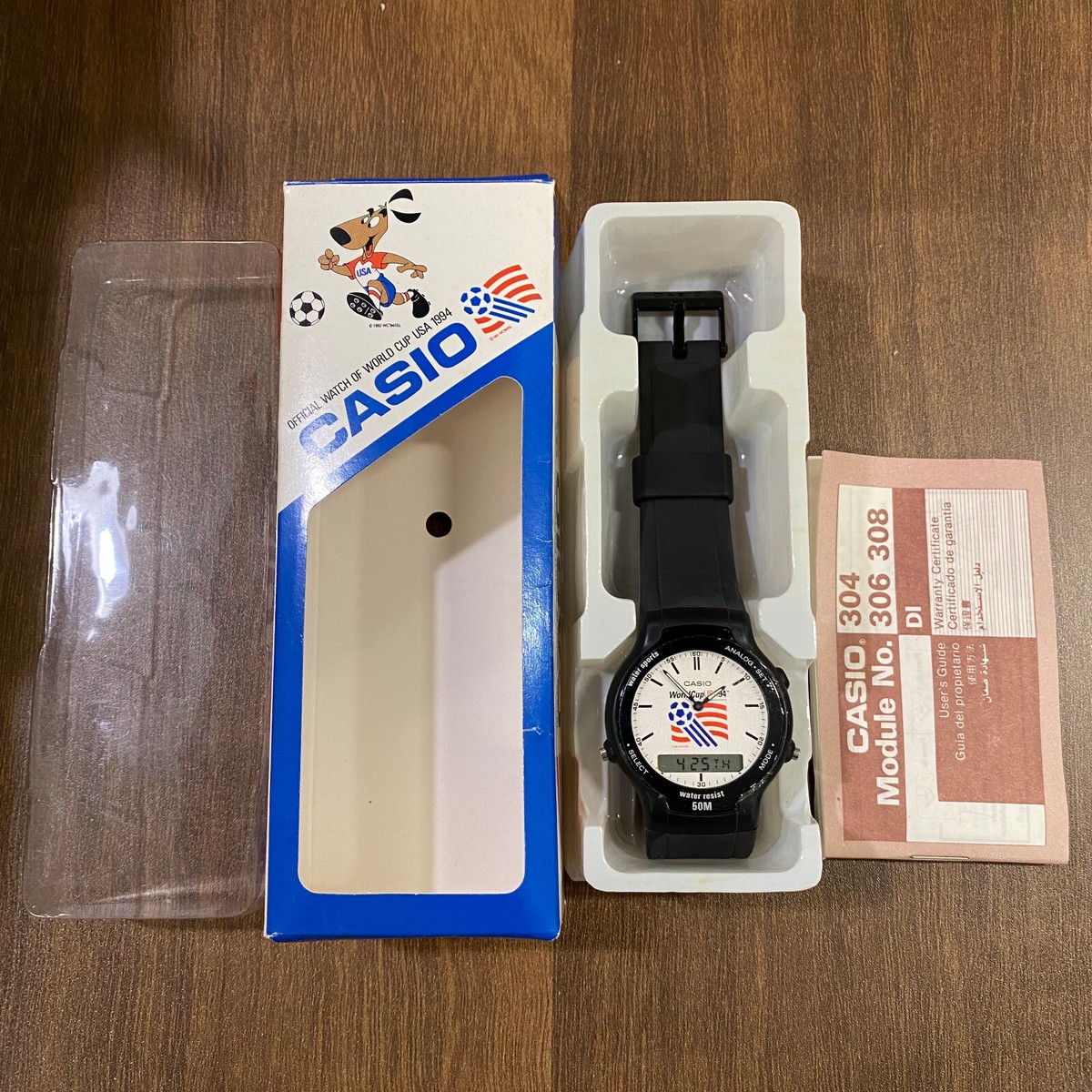 CASIO SWC-03-2V USA 1994 World Cup Rare Vintage Digital