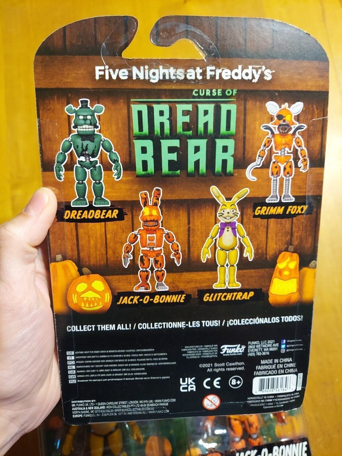 2021 Funko - Five Nights At Freddy's: VR: Curse of Dreadbear