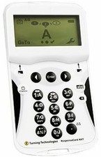 Responsecard NXT RF Keypad Clicker Response Card RCXR-02 Turning Technologies