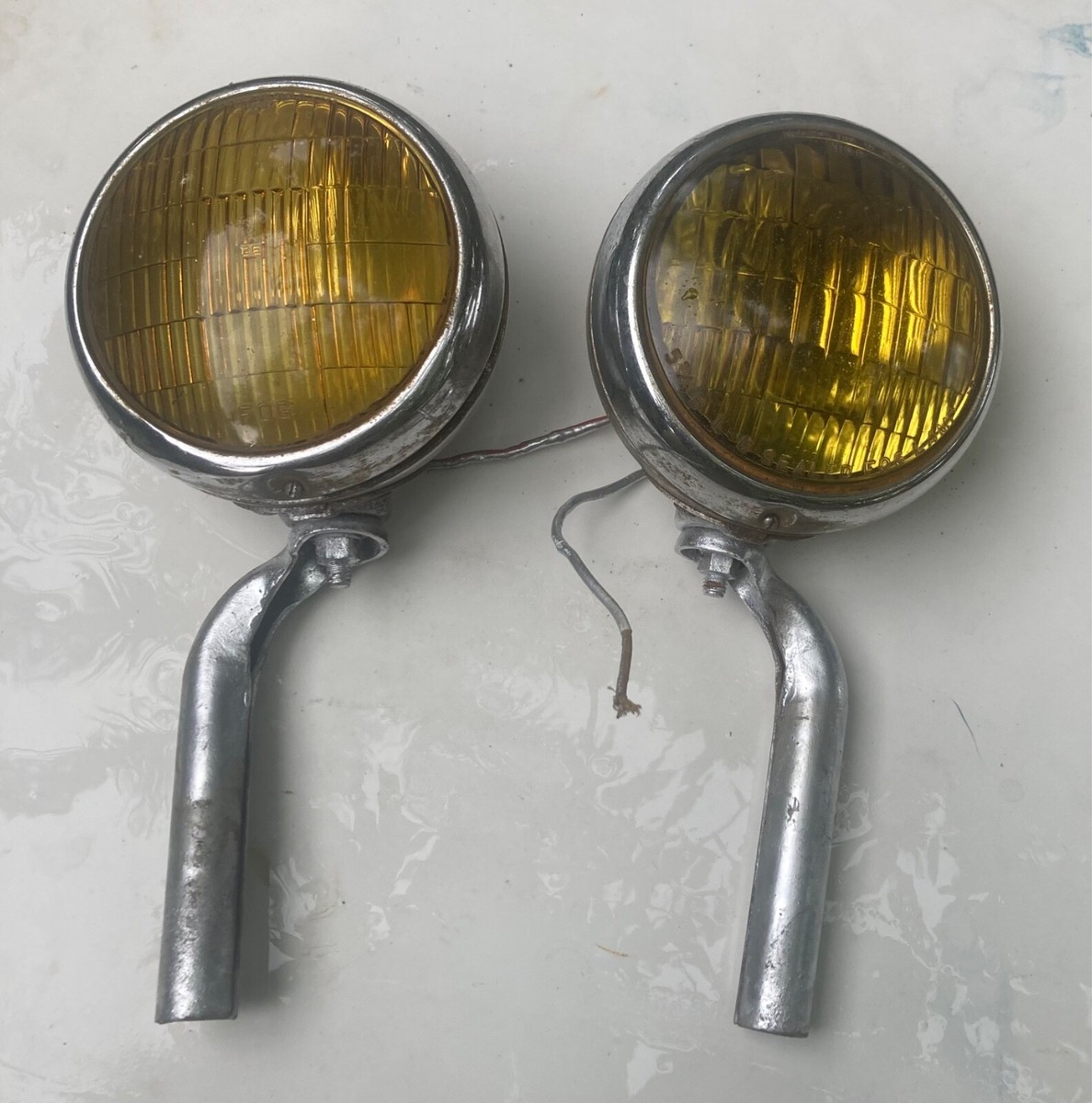 Vintage B L C 86J Fog Light Pair 5 3/4 inches sealed beam | eBay