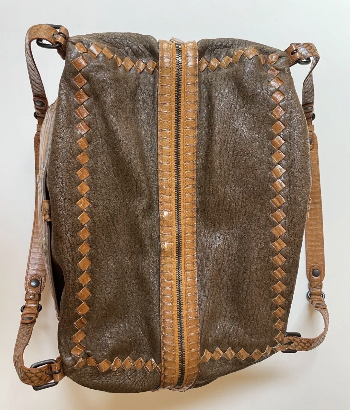 AUTHENTIC BOTTEGA VENETA PYTHON BAG - image 2