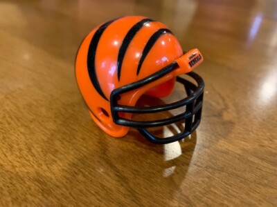 Cincinnati Bengals Mighty Mini NFL Football Helmet 2.25'' Guard to Back - NEW