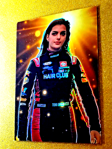 2022 Prizm NASCAR Racing SHADE3 Toni Breidinger Future So Bright Holo RARE SSP - Picture 7 of 18