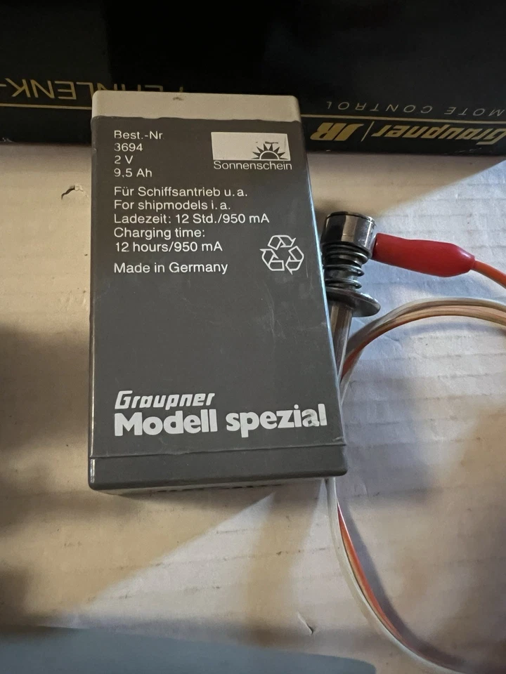 Radiocommande RC Graupner JR D8 SSM72 + Moteur Avion OS Max FP 25 + Pot OS 842 - Photo 4/4