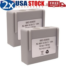   2X 2750mAh 68301000 Remote Control Ni-MH Battery For Hetronic 68300900 3.6V