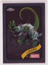2025 Topps Chrome Marvel Lizard #85 Base