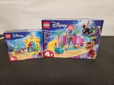 LEGO Set - Factory Sealed Disney Ariel 43235 Music Stage & 43254 Crystal Cavern