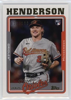 2023 Transcendent Collection VIP Party Gunnar Henderson (Grey Jersey) RC qf6
