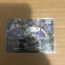 Corbin Burnes 2022 Topps Stadium Club - #104 - Milwaukee Brewers