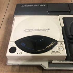 Junk NEC PC Engine Core Grafx + Interface Unit IFU-30 CD-ROM2 Console Set Japan