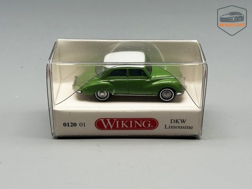 Maquette Wiking 1/87 - DKW1000 Special Sportcoupé (1958-65) - Gris Fenêtre / Bleu Brillant