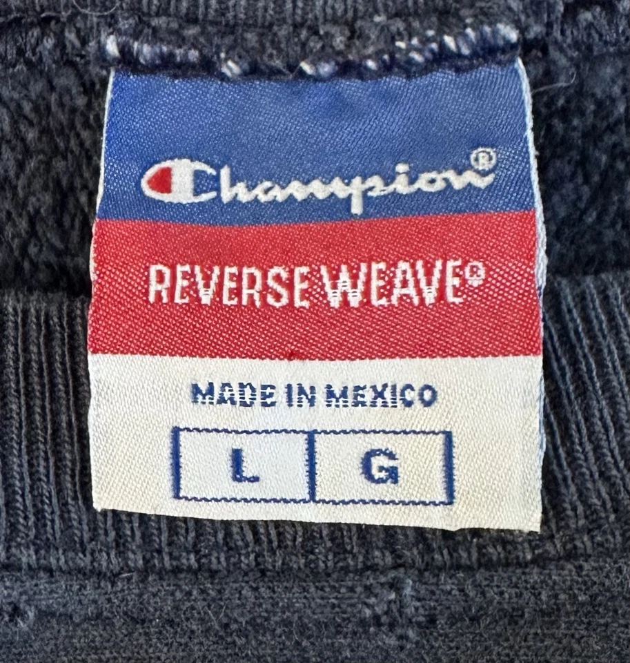 Sudadera Vintage Años 90 SYRACUSE UNIVERSITY NARANJA Campeón Tejido Inverso L Foto 3 de 4