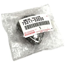 TOYOTA / OEM / Schwarz Front Kühlergrill Emblem Abzeichen 75311-53020 für Alt...