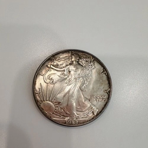 U.S. Mint 1988 American Eagle 1 oz .999 Silver Bullion Coin Uncertified