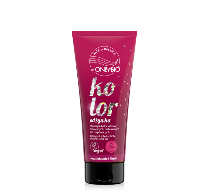 OnlyBio Hair in Balance - Smoothing & COLOUR PROTECTING CONDITIONER 200ml
