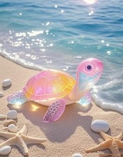 Pink Sea Turtle Diamond Painting Kits for Adults,5D Cute Turtle Diamond Art Kits