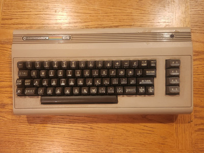 Commodore 64 C64 Vintage Personal Computer - Tested Working!